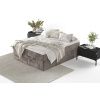 Hnědá čalouněná postel boxspring FREJA 140 x 200 cm -fv-interier-25
