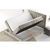 Béžová čalouněná postel boxspring AGGAZ 160 x 200 cm -fv-interier-25