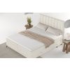 Krémově bílá čalouněná postel boxspring AGGAZ 140 x 200 cm -fv-interier-25