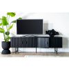 Černý dřevěný TV stolek Remi 170 x 45 cm -fv-interier-25