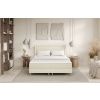 Krémově bílá čalouněná postel boxspring CAVA 140 x 200 cm -fv-interier-25