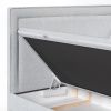 Světle šedá čalouněná dvoulůžková postel INCOVO 180 x 200 cm s úložným prostorem -fv-interier-25