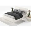 Světle béžová čalouněná dvoulůžková postel LOUNGE L 160 x 200 cm s úložným prostorem -fv-interier-25