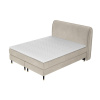 Béžová sametová postel boxspring OFFO 200 x 200 cm -fv-interier-25