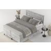 Světle šedá čalouněná postel boxspring NOBLE 200 x 200 cm -fv-interier-25