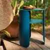 Světle modrý kovový zahradní stolek Fermob Bebop 35 cm -fv-interier-25