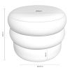 Bílý čalouněný taburet Somcasa Elliot 55 cm -fv-interier-25