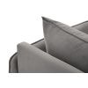 Světle šedá sametová lenoška Cosmopolitan Design Vienna 170 cm, pravá -fv-interier-25
