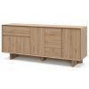 Komoda Marckeric Carpi 180 x 45 cm s dubovým dekorem