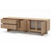 TV stolek Marckeric Carpi 180 x 45 cm s dubovým dekorem
