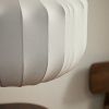 Bílé závěsné světlo Kave Home Somar Ø 50 cm -fv-interier-25