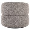 Šedohnědé otočné křeslo Maeve