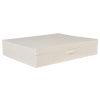 Béžový úložný box pod postel Quax Loft 85 x 70 cm