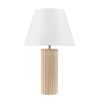Béžová stolní lampa Bacco