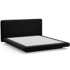 Černá sametová dvoulůžková postel MICADONI Linea 180 x 200 cm -fv-interier-25