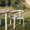 Krémová zahradní židle s výpletem kave home Erice -fv-interier-25