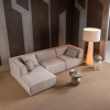 Béžová bouclé stojací lampa Loft 160 cm -fv-interier-25