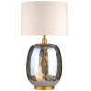 Skleněná stolní lampa Richmond Ember 71 cm