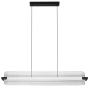 Skleněné závěsné LED světlo Nova Luce Emery 87 cm