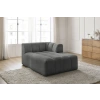 Tmavě šedá bouclé lenoška Annecy 170 cm, pravá -fv-interier-25