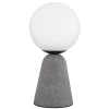 Šedá stolní lampa Nova Luce Zero