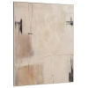 Béžový abstrakní obraz Kave Home Meril 120 x 150 cm