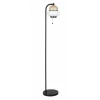 Béžová kovová stojací lampa BUMBLE 130 cm