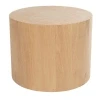 Dubový odkládací stolek ZUIVER SILO ⌀45 cm