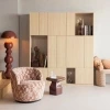 Dřevěná skříň Build 215 x 80 cm s dubovým dekorem  Dřevěná skříň Build 215 x 80 cm s dubovým dekorem -fv-interier-25