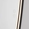 Černé závěsné zrcadlo s LED osvětlením Nova Luce Sinia 80 x 55 cm -fv-interier-25
