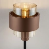 Hnědá skleněná stolní lampa Nova Luce Serena -fv-interier-25