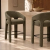 Zelená bouclé barová židle Dan-Form Splendor 67 cm -fv-interier-25