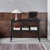 Černý dřevěný toaletní stolek Balance 130 × 35 cm  -fv-interier-25