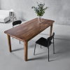 Hnědý dřevěný jídelní stůl Balance 200 × 90 cm  -fv-interier-25