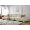 Béžová čalouněná rohová pohovka Aden 386 cm, levá -fv-interier-25