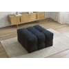 Tmavě modrá bouclé podnožka Cloud 84 x 84 cm -fv-interier-25