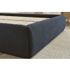 Tmavě modrá bouclé dvoulůžková postel Inera 160 x 200 cm s úložným prostorem -fv-interier-25