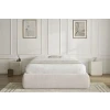 Bílá bouclé dvoulůžková postel Inera 180 x 200 cm s úložným prostorem -fv-interier-25