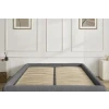 Tmavě šedá bouclé dvoulůžková postel Inera 180 x 200 cm s úložným prostorem -fv-interier-25